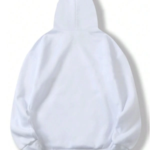 Unisex Pembe Sweatshirt Yeni Beyaz