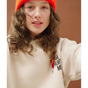 Unisex Please Dont Hurt Me Sweatshirt Hoodie Gri