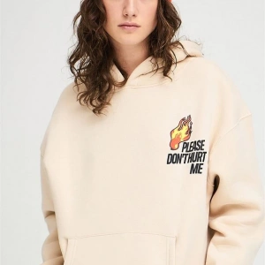 Unisex Please Dont Hurt Me Sweatshirt Hoodie Gri