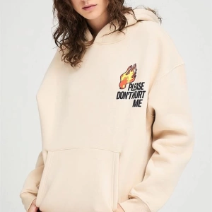 Unisex Please Dont Hurt Me Sweatshirt Hoodie Gri