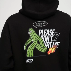 Unisex Please Dont Hurt Me Sweatshirt Hoodie Gri