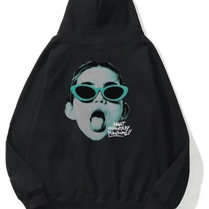 Unisex Pleasure Siyah Sweatshirt Siyah