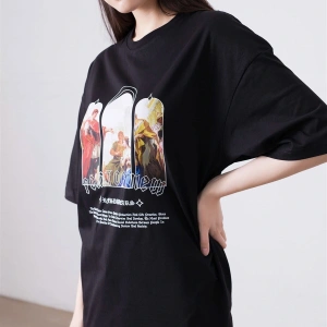 Unisex Point Of View Siyah Tshirt