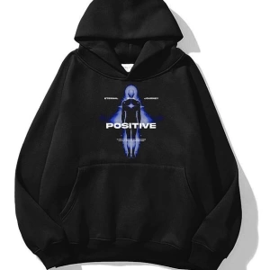 Unisex Positive Sweatshirt Siyah