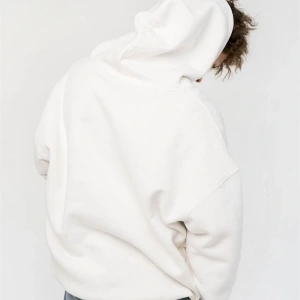 Unisex Pressure Sweatshirt Hoodie Beyaz
