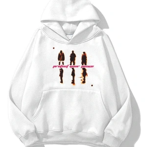 Unisex Protect Your Peace Sweatshirt Beyaz