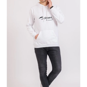 Unisex Renkli Kemal Atatürk Imzalı Kapüşonlu Sevgili Kombin Sweatshirt