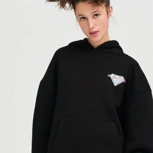 Unisex Rich Lifestyle Sweatshirt Hoodie Siyah