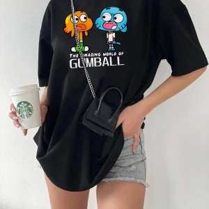 Unisex Şanslı Dragon Rahat Kesim Oversize T-shirt