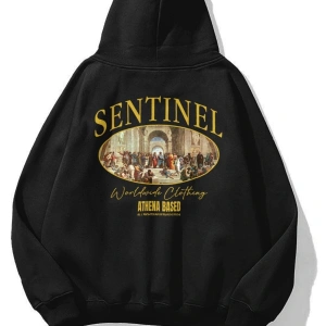 Unisex Sentinel Sweatshirt Siyah