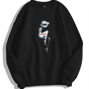 Unisex Shake By Bisiklet Yaka Sweatshirt Hoodie Siyah