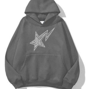 Unisex Shooting Star Sweatshirt Gri