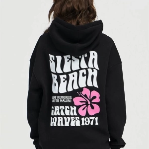 Unisex Siesta Beach Beyaz Sweatshirt Beyaz