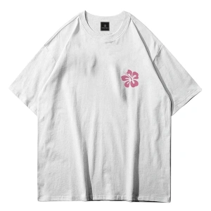 Unisex Siesta Beach Beyaz Tshirt