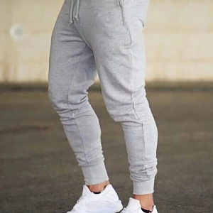 Unisex Siyah 2 Iplik Ribanlı Eşofman