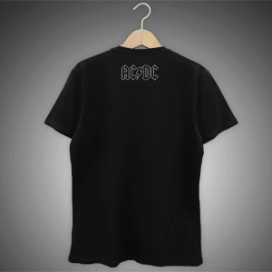 Unisex Siyah Acdc Back In Black Tişört