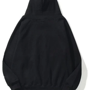 Unisex Siyah Basic Sweatshirt Siyah