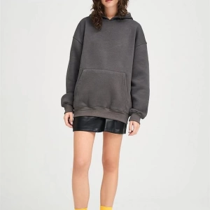 Unisex Siyah Basic Sweatshirt Siyah