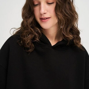 Unisex Siyah Basic Sweatshirt Siyah