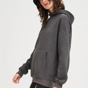 Unisex Siyah Basic Sweatshirt Siyah