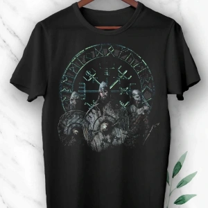 Unısex Siyah Baskılı T-Shirt