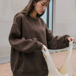 Unisex Siyah Bhvr Baskılı Sweatshirt TYC00550538776