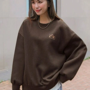 Unisex Siyah Bhvr Baskılı Sweatshirt TYC00550538776