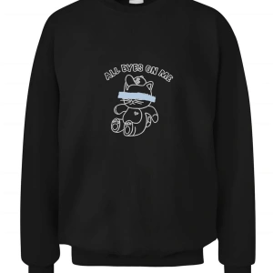 Unisex Siyah Bts All Eyes On Me Sweatshirt