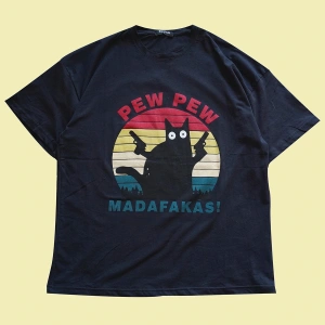 Unisex Siyah Tişört