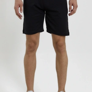 Unisex Slim Fitt Beyaz 2 Iplik Yazlık Ince Spor Şort