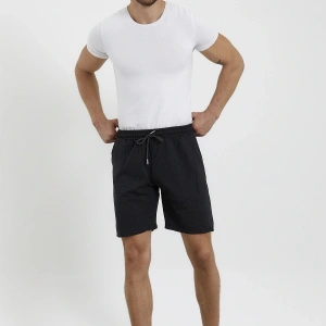 Unisex Slim Fitt Beyaz 2 Iplik Yazlık Ince Spor Şort