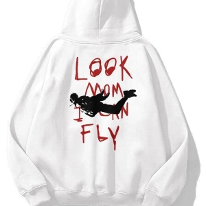 Unisex Smiley Look Mom Sweatshirt