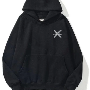 Unisex Sorry No Art Today Sweatshirt Hoodie Siyah