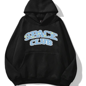 Unisex Space Club Sweatshirt Siyah