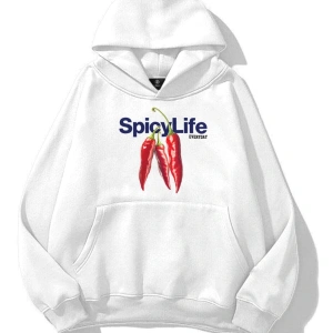 Unisex Spicylife Sweatshirt Beyaz