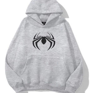 Unisex Spiderman Sweatshirt  Gri