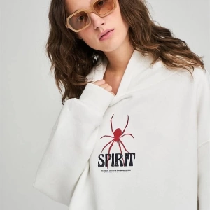 Unisex Spirit Sweatshirt Hoodie Siyah