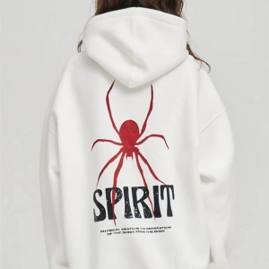 Unisex Spirit Sweatshirt Hoodie Siyah