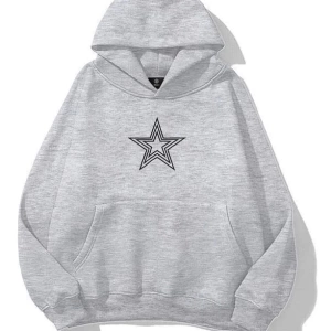 Unisex Star Stroke Sweatshirt  Gri