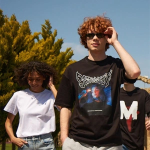 Unisex Stardust Tshirt Siyah