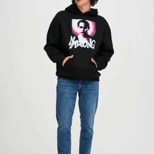 Unisex Strong Sweatshirt Hoodie Siyah