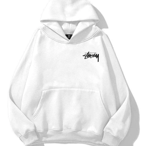Unisex Stüssy Zar Sweatshirt Beyaz