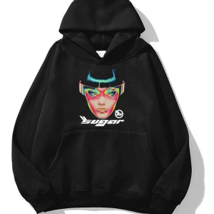 Unisex Sugar Sweatshirt Siyah