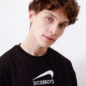 Unisex Suicedeboys Siyah Tshirt
