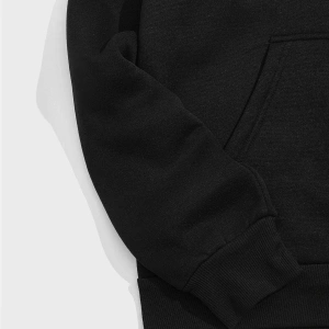 Unisex Super Baskılı Kapüşonlu Sweatshirt Beyaz