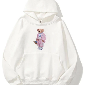 Unisex Teddy Beyaz Sweatshirt