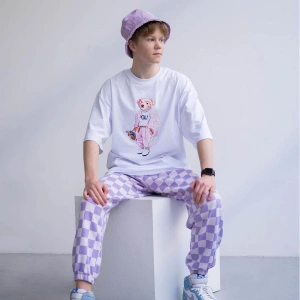 Unisex Teddy Beyaz Tshirt