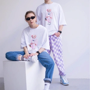 Unisex Teddy Beyaz Tshirt