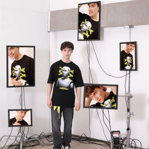 Unisex Testing Asap Rocky Beyaz T Shirt