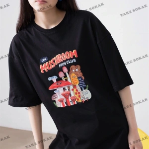 Unisex The Mushroom Siyah